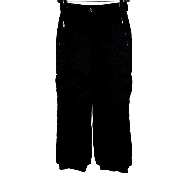 Bogner Ski Snow Pants Insulated High Waisted Relaxed Fit Outdoor USA Black 6 - Picture 1 of 7